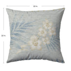 Aloha AH1 Seafoam Chenille Decorative Pillow