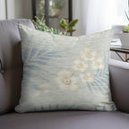 Aloha AH1 Seafoam Chenille Decorative Pillow