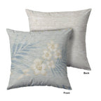 Aloha AH1 Seafoam Chenille Decorative Pillow