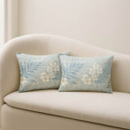 Aloha AH1 Seafoam Chenille Decorative Pillow