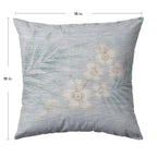 Aloha AH1 Sky Chenille Decorative Pillow