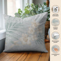 Aloha AH1 Sky Chenille Decorative Pillow