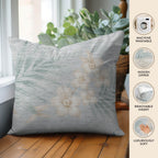 Aloha AH1 Sky Chenille Decorative Pillow