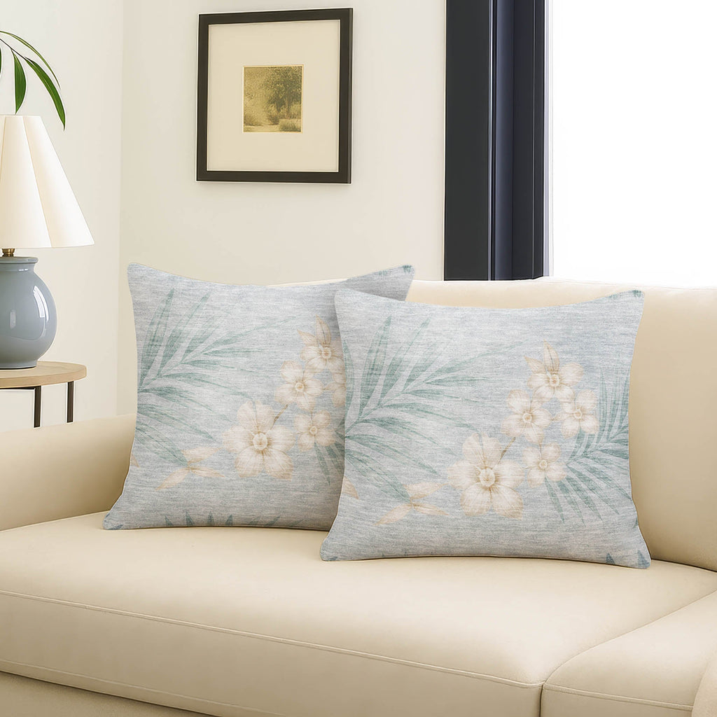 Aloha AH1 Sky Chenille Decorative Pillow