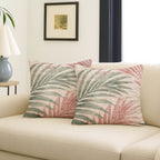 Aloha AH2 Blush Chenille Decorative Pillow