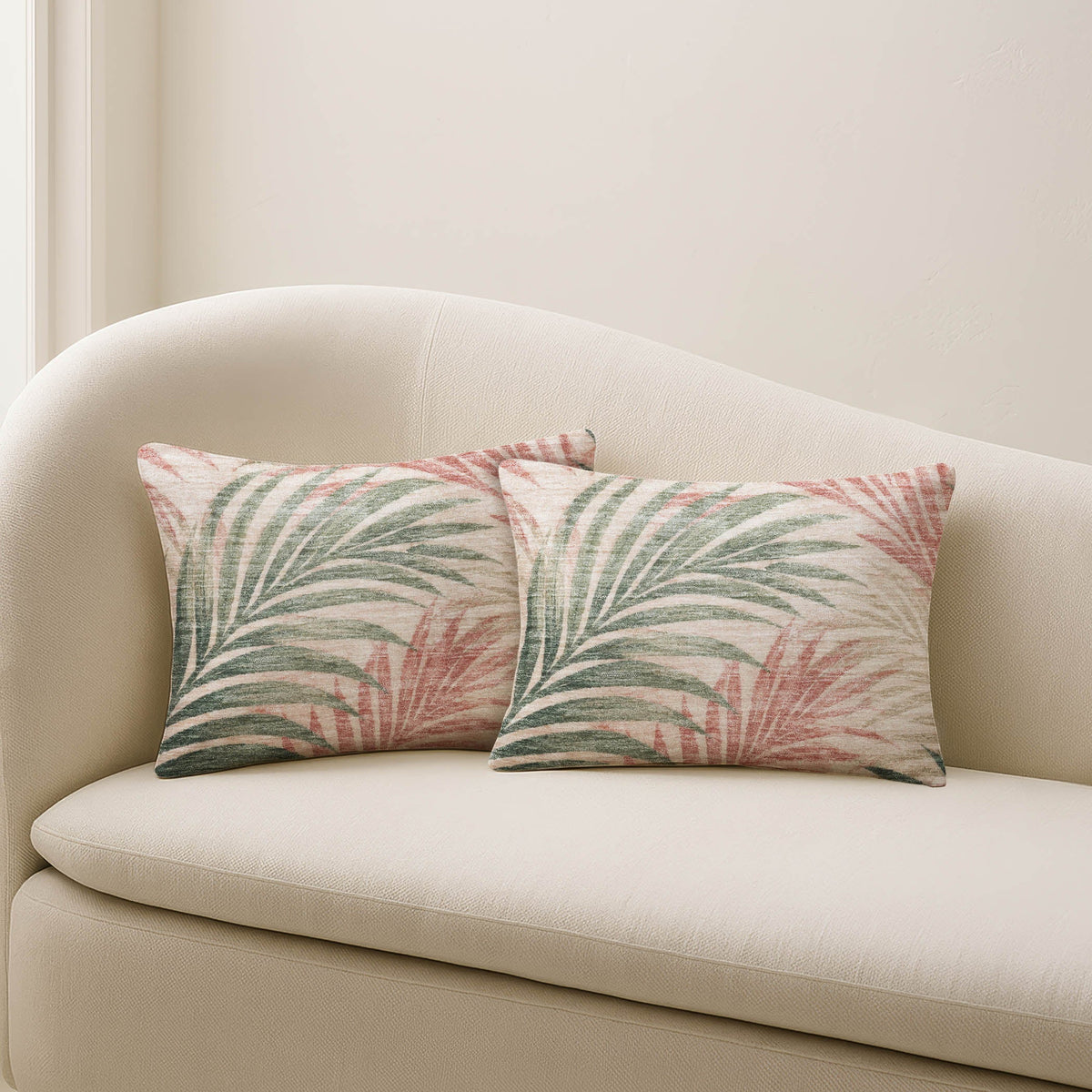 Aloha AH2 Blush Chenille Decorative Pillow