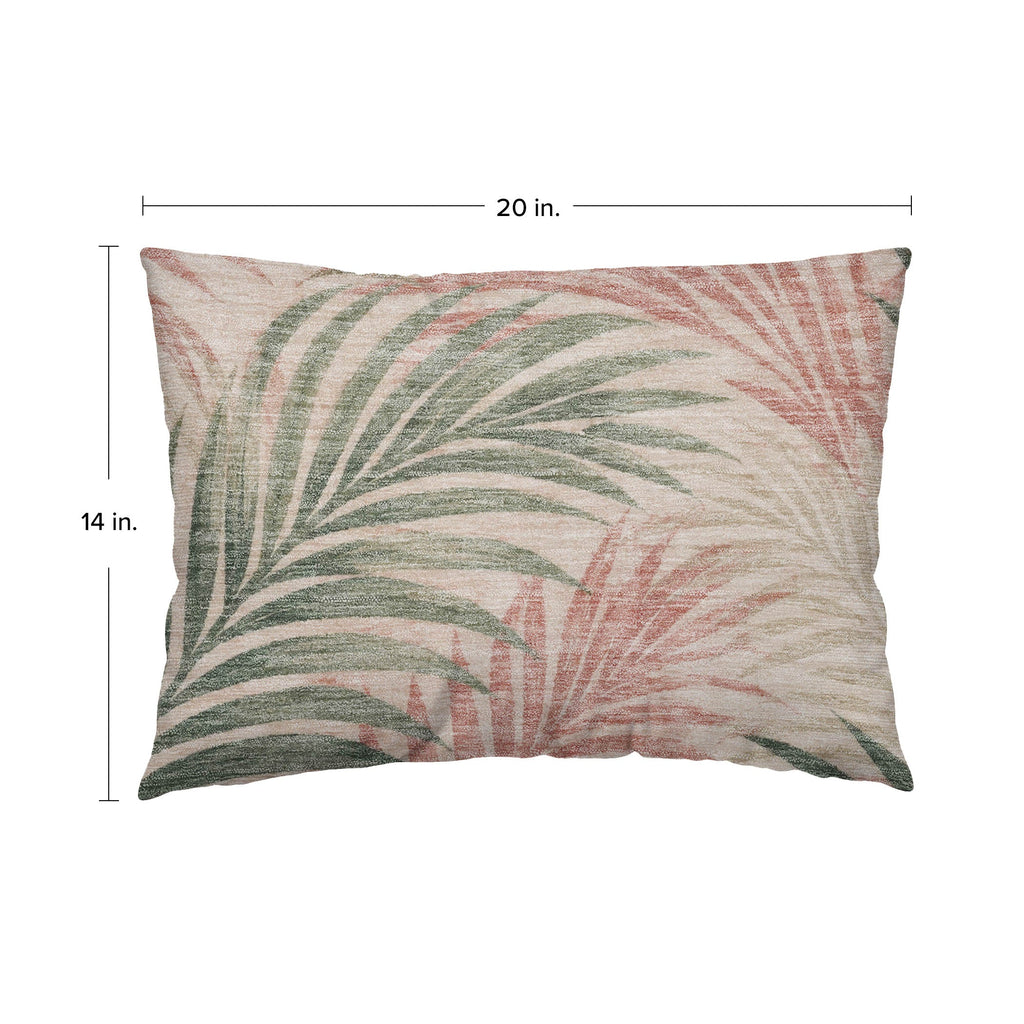 Aloha AH2 Blush Chenille Decorative Pillow
