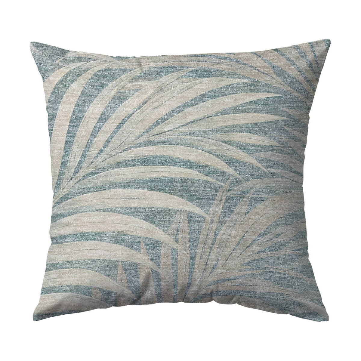 Aloha AH2 Teal Chenille Decorative Pillow