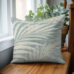 Aloha AH2 Teal Chenille Decorative Pillow