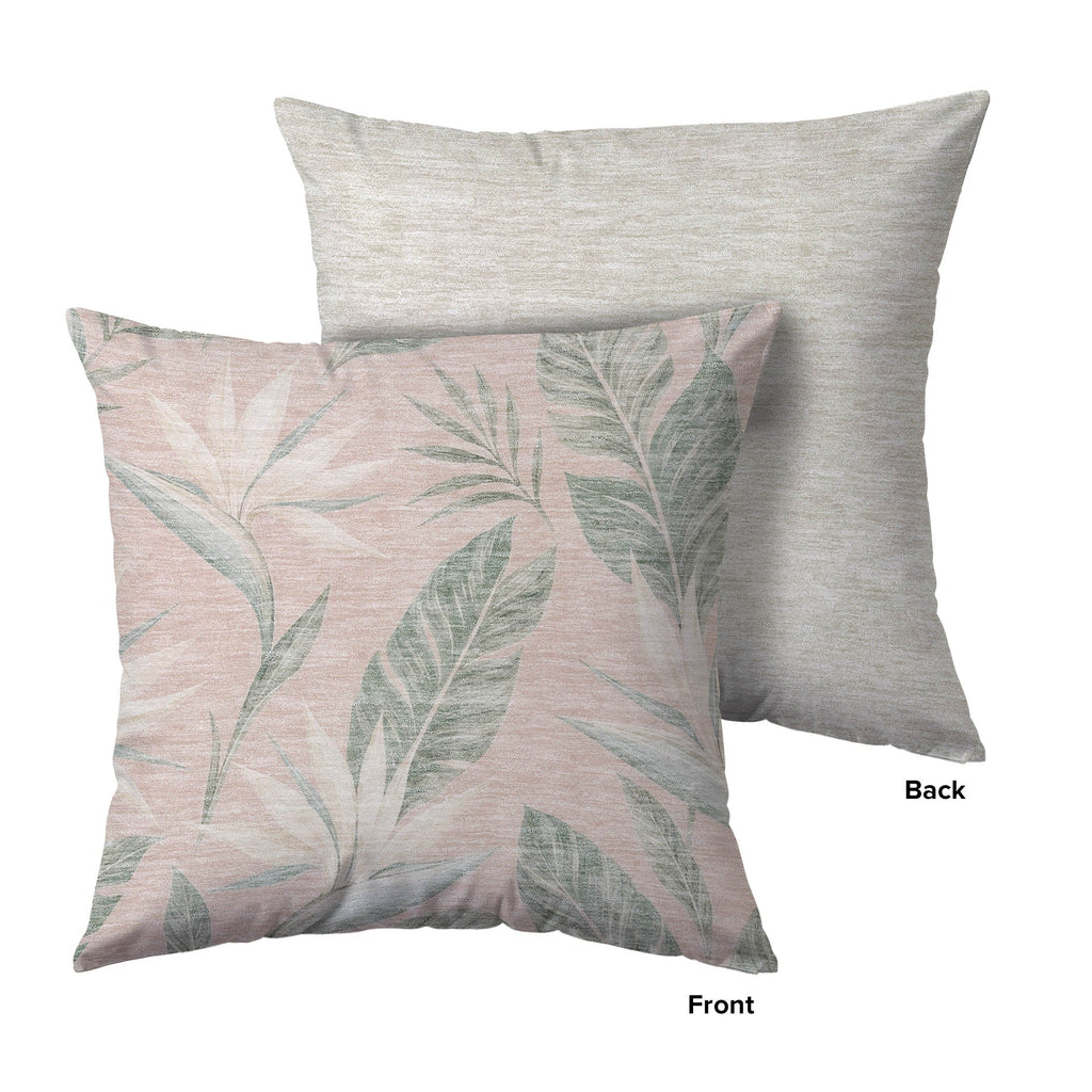Aloha AH3 Blush Chenille Decorative Pillow