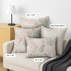 Aloha AH3 Blush Chenille Decorative Pillow