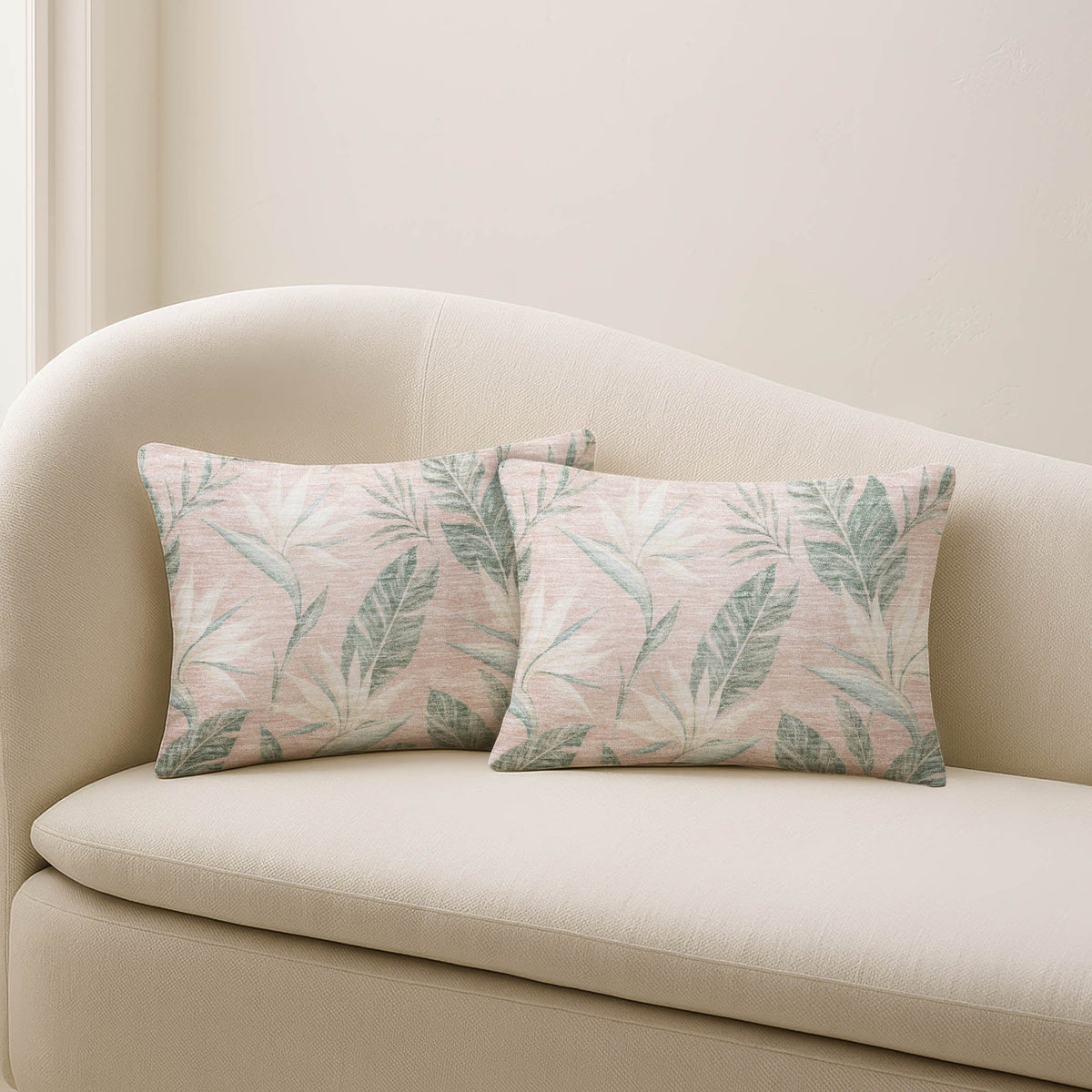 Aloha AH3 Blush Chenille Decorative Pillow