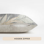Aloha AH3 Gray Chenille Decorative Pillow
