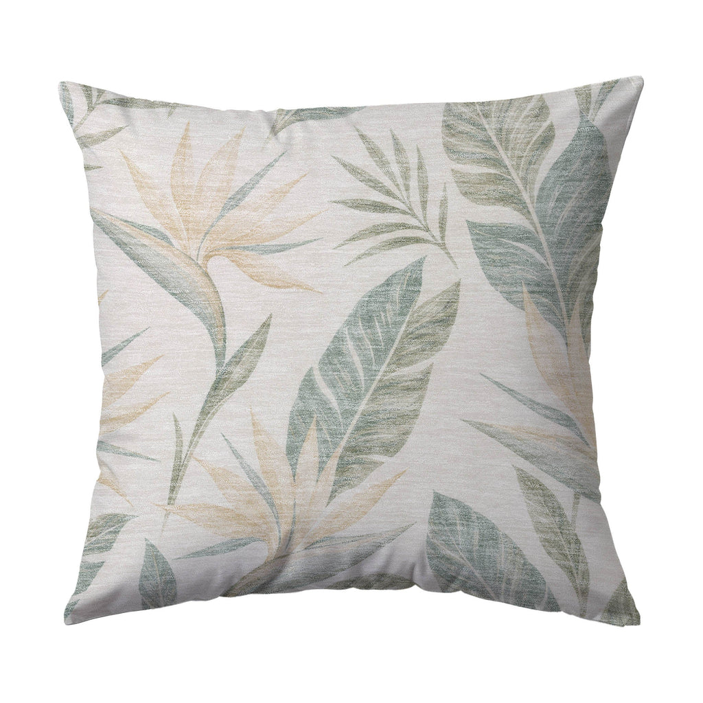Aloha AH3 Ivory Chenille Decorative Pillow