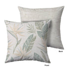 Aloha AH3 Ivory Chenille Decorative Pillow