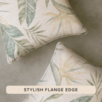 Aloha AH3 Ivory Chenille Decorative Pillow