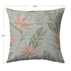 Aloha AH3 Seafoam Chenille Decorative Pillow