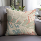 Aloha AH4 Coral Chenille Decorative Pillow