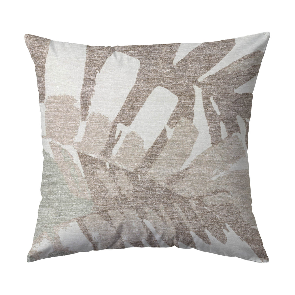 Aloha AH4 Ivory Chenille Decorative Pillow