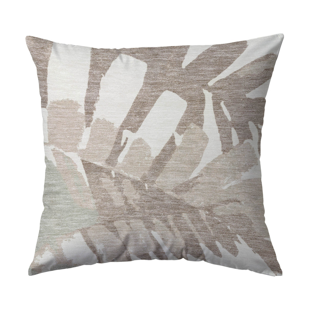 Aloha AH4 Ivory Chenille Decorative Pillow