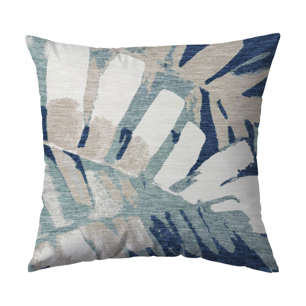 Aloha AH4 Navy Chenille Decorative Pillow