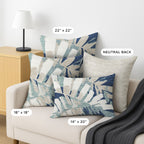 Aloha AH4 Navy Chenille Decorative Pillow