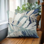 Aloha AH4 Navy Chenille Decorative Pillow