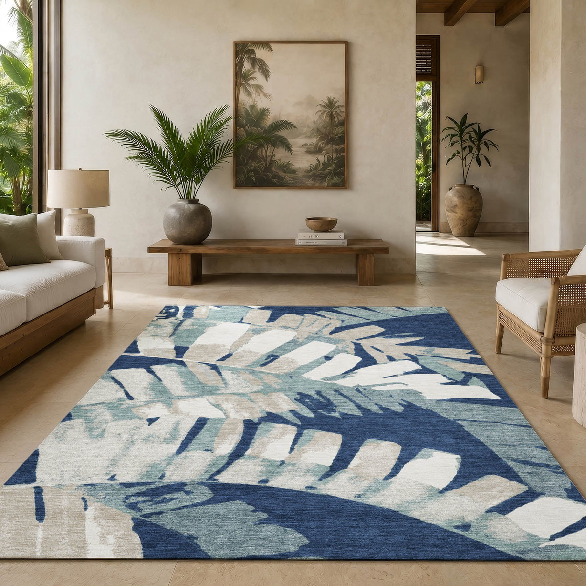 Aloha AH4 Navy Rug