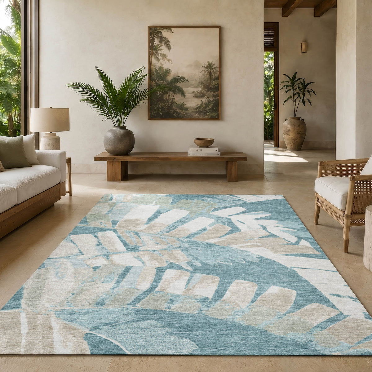 Aloha AH4 Teal Rug
