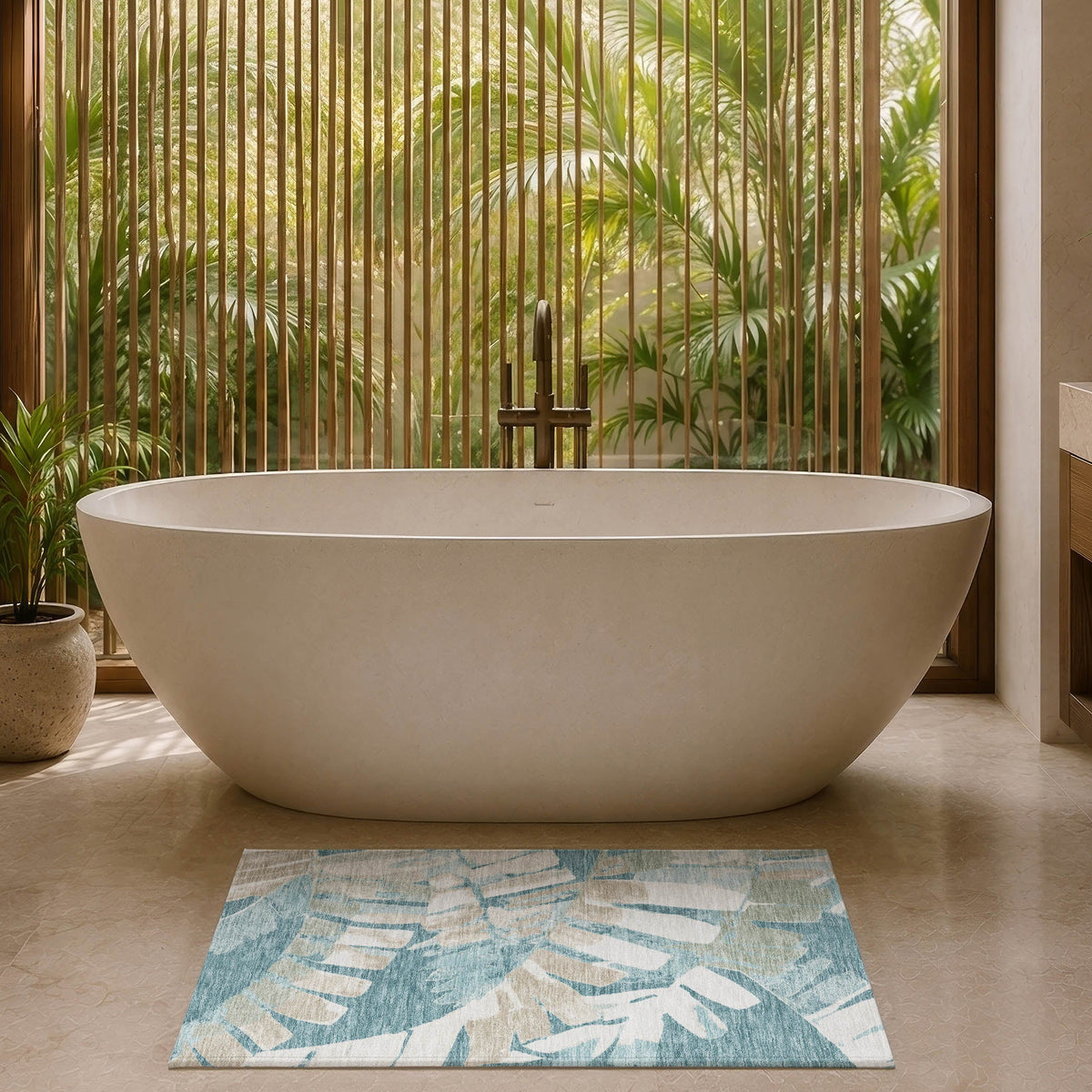 Aloha AH4 Teal Rug