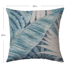 Aloha AH5 Indigo Chenille Decorative Pillow