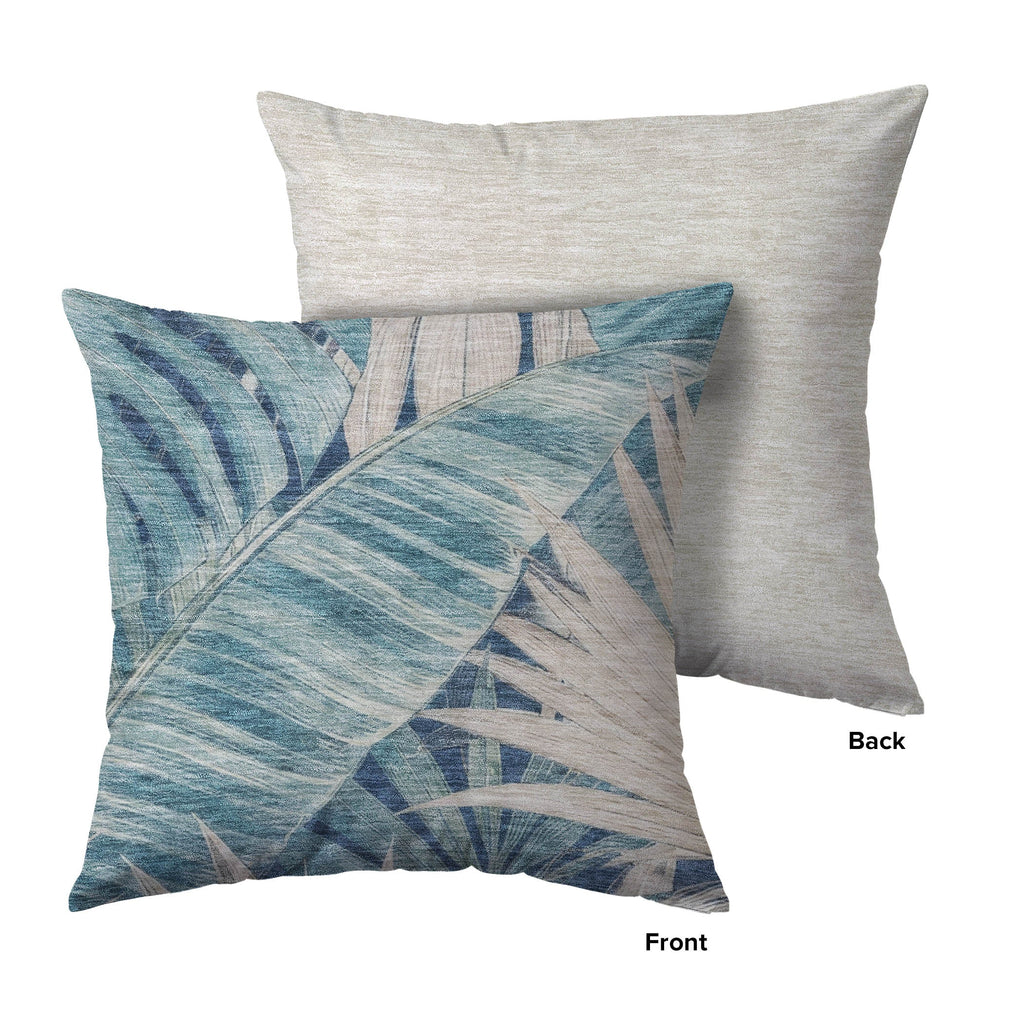 Aloha AH5 Indigo Chenille Decorative Pillow