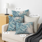 Aloha AH5 Indigo Chenille Decorative Pillow