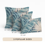 Aloha AH5 Indigo Chenille Decorative Pillow