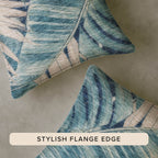 Aloha AH5 Indigo Chenille Decorative Pillow
