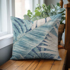 Aloha AH5 Indigo Chenille Decorative Pillow