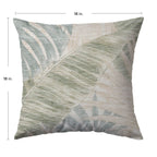 Aloha AH5 Ivory Chenille Decorative Pillow