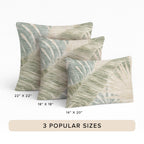 Aloha AH5 Ivory Chenille Decorative Pillow