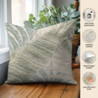 Aloha AH5 Ivory Chenille Decorative Pillow