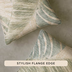 Aloha AH5 Ivory Chenille Decorative Pillow