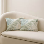 Aloha AH5 Ivory Chenille Decorative Pillow