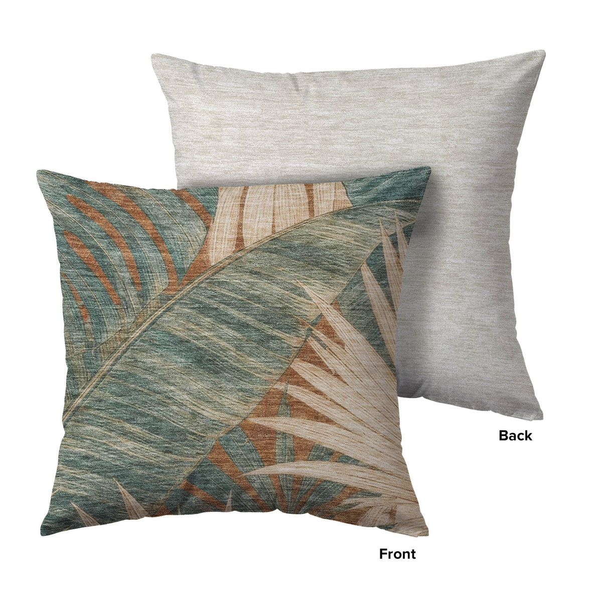 Aloha AH5 Terracotta Chenille Decorative Pillow