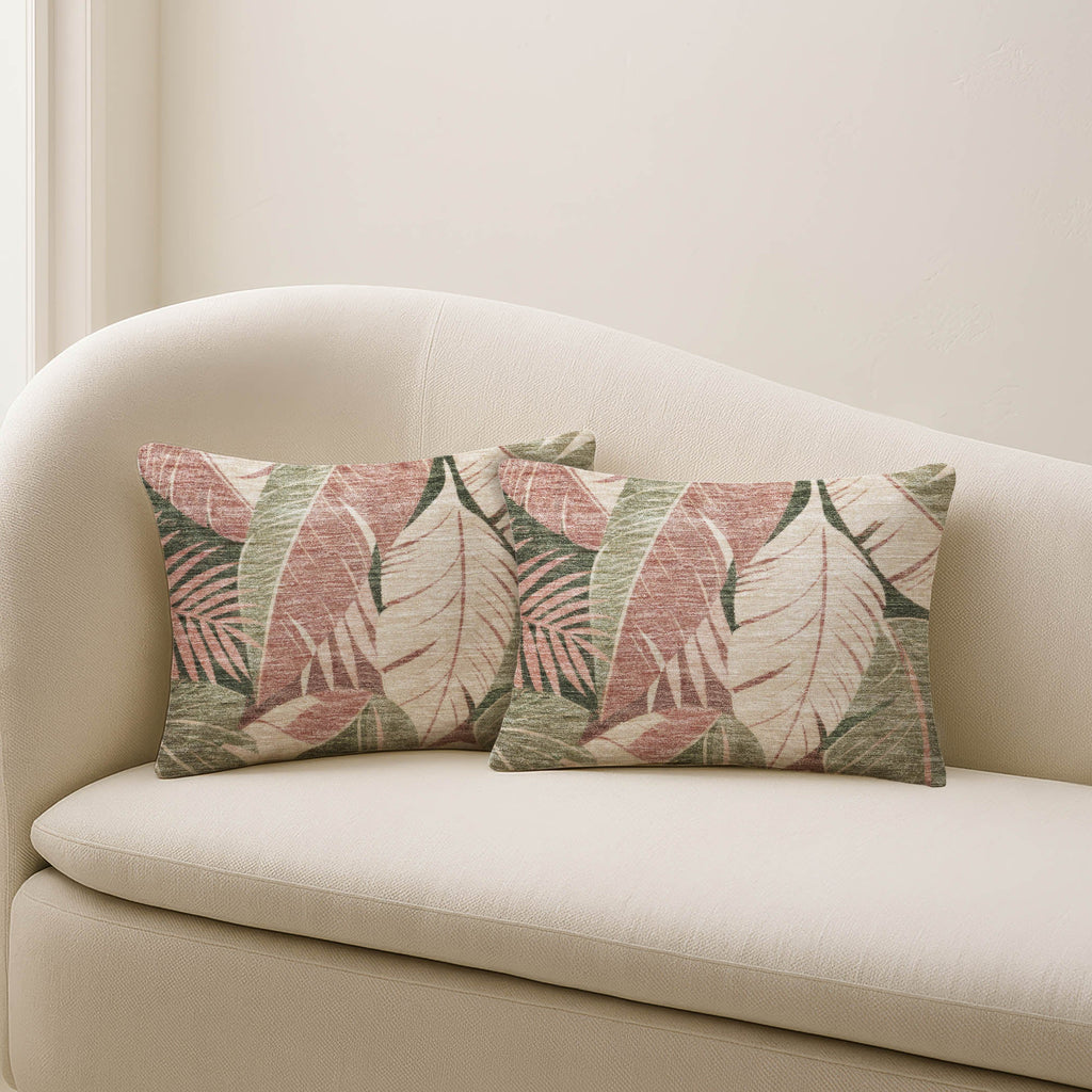 Aloha AH6 Blush Chenille Decorative Pillow