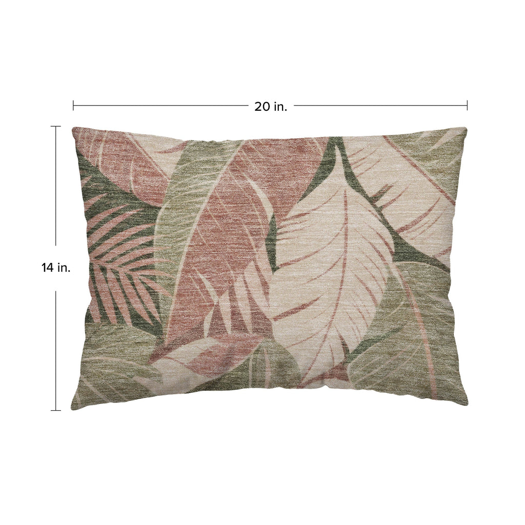Aloha AH6 Blush Chenille Decorative Pillow