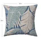 Aloha AH6 Indigo Chenille Decorative Pillow