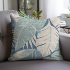 Aloha AH6 Indigo Chenille Decorative Pillow