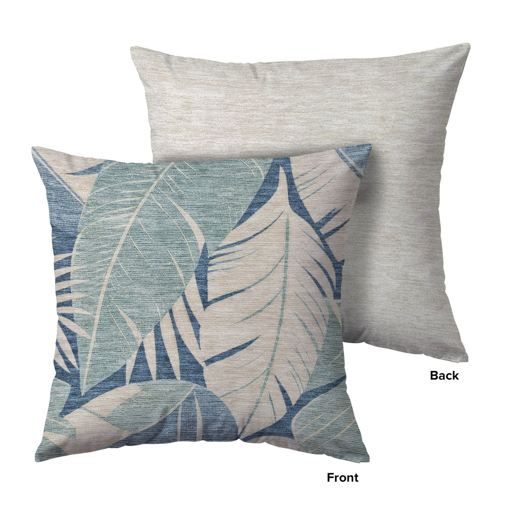 Aloha AH6 Indigo Chenille Decorative Pillow