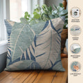 Aloha AH6 Indigo Chenille Decorative Pillow