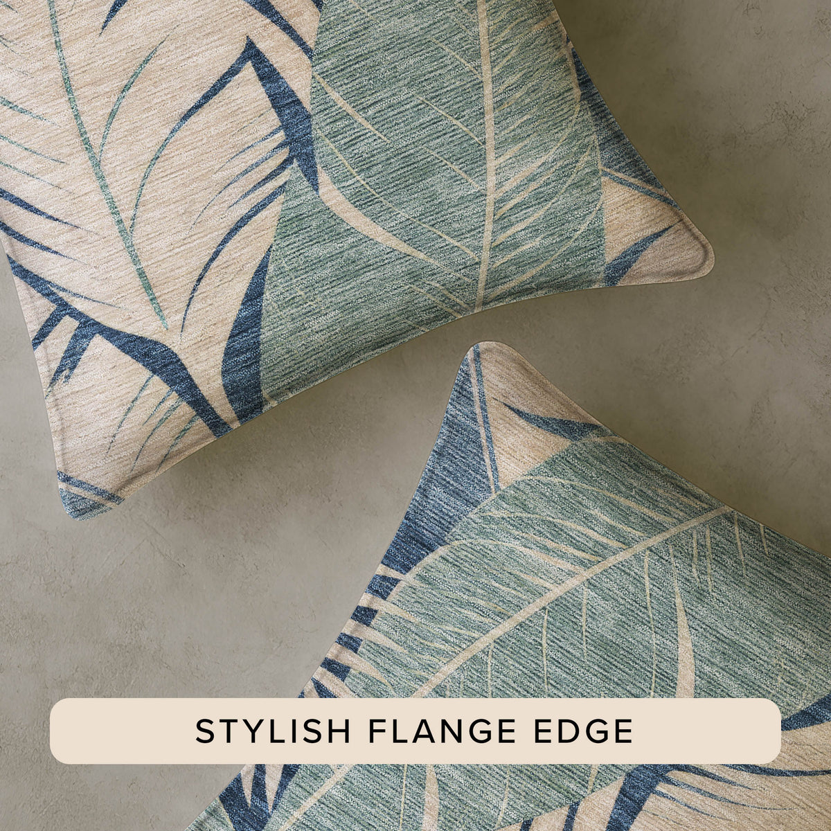 Aloha AH6 Indigo Chenille Decorative Pillow
