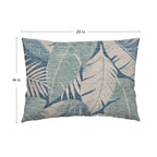 Aloha AH6 Indigo Chenille Decorative Pillow